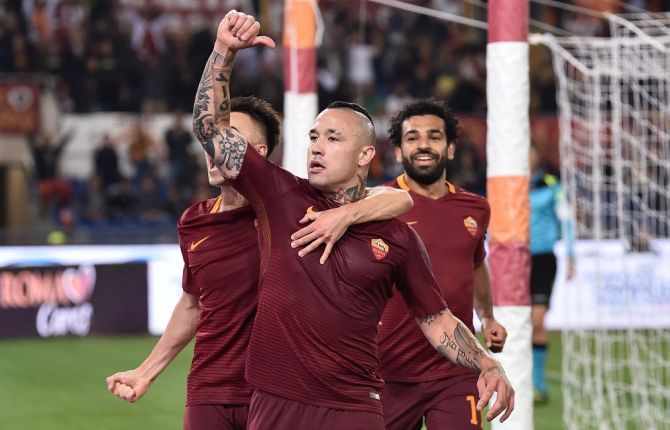 Nainggolan - Roma - Salah