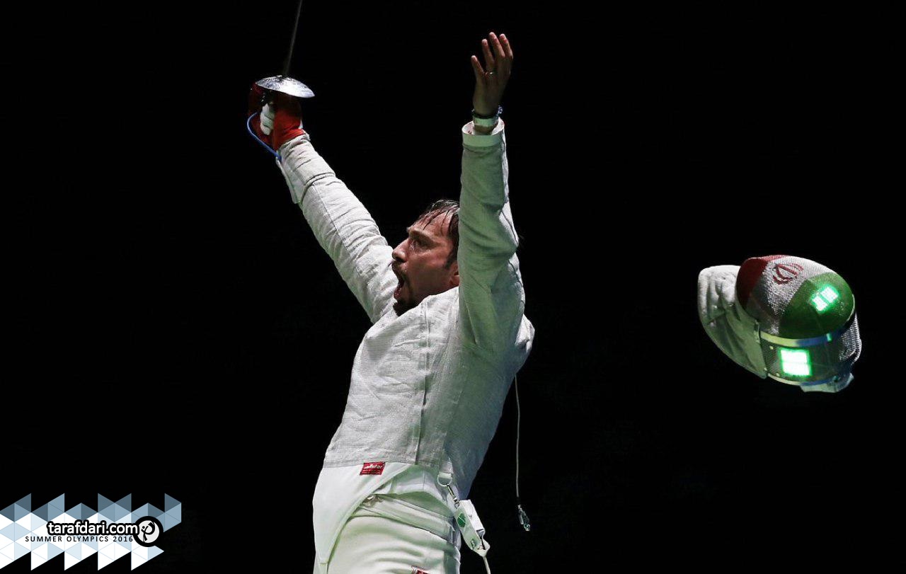 شمشیربازی المپیک ریو 2016؛ مجتبی عابدینی چهارم شد