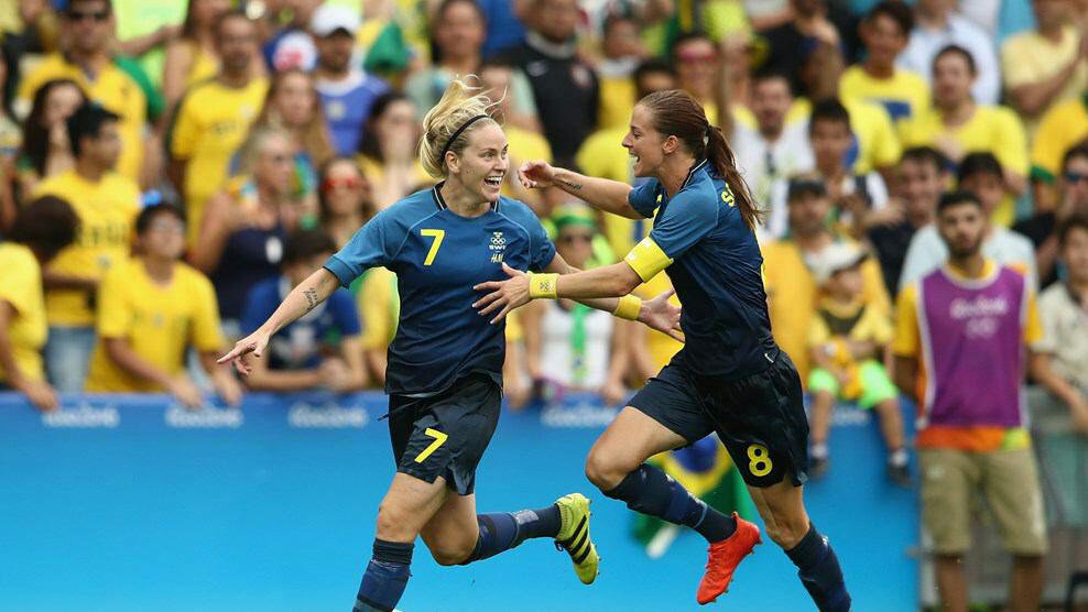 فوتبال بانوان المپیک ریو 2016؛ سوئد با دفاع اتوبوسی به فینال رسید