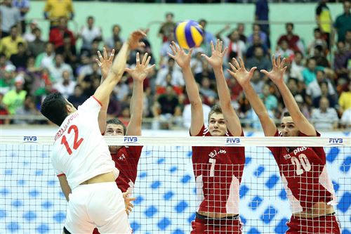 لیگ جهانی والیبال؛ ایران 3 - 1 لهستان؛ لِهستان، لِه شد