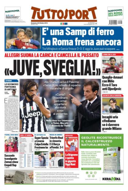 عناوین مهم روزنامه های کشور ایتالیا؛26 اکتبر 2014