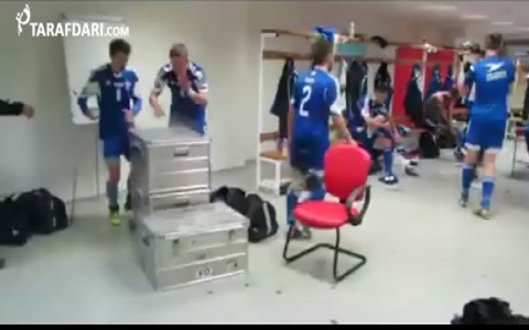 ویدیو؛ خوشحالی بازیکنان جزایر فارو پس از پیروزی در برابر یونان