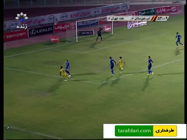 گل‌ها و خلاصه بازی نفت تهران 2-1 استقلال خوزستان