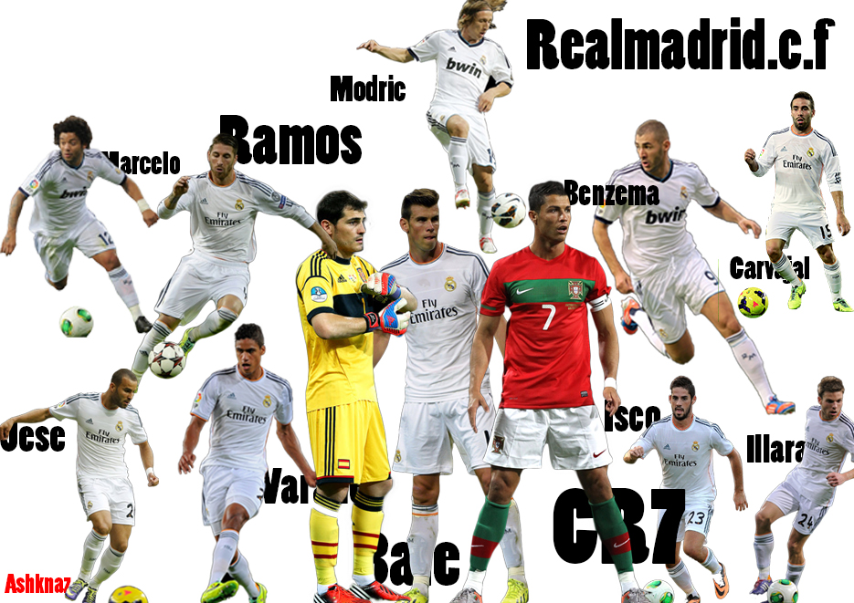 تقدیم به تموم رئالیای عزیز تیمی برای 8سال اینده با میانگین 25.1 Hala madrid