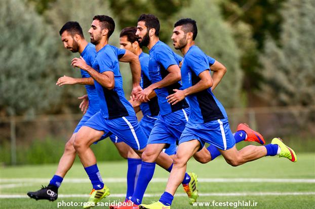 برنامه تمرینی استقلال پس از بازگشت به تهران