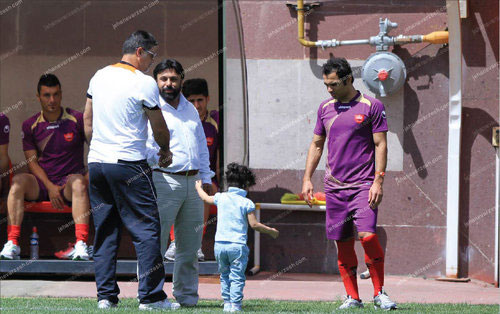 گزارش تمرین پرسپولیس
