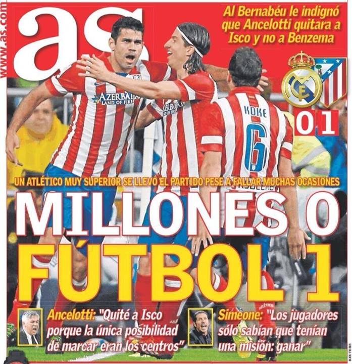 Millions 0 - 1 Football