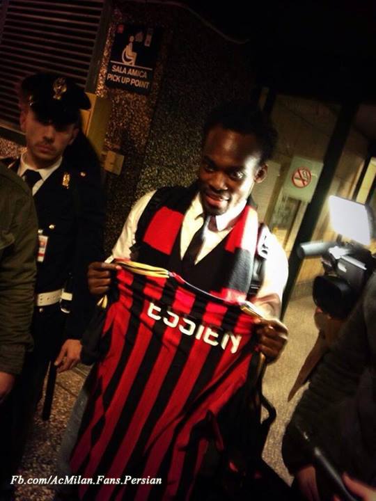 Essien In Milan