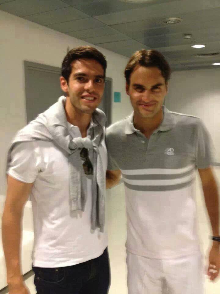 Kaka & Federer