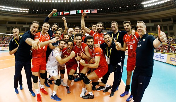 والیبال قهرمانان قاره ها - تیم ملی والیبال ایران 