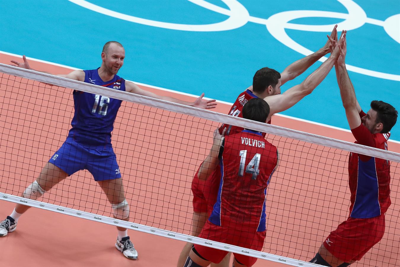 والیبال المپیک ریو 2016؛ روسیه اولین تیم راه یافته به نیمه نهایی