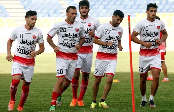 تمرینات پرسپولیس
