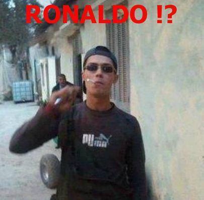 رونالدو ؟ :))