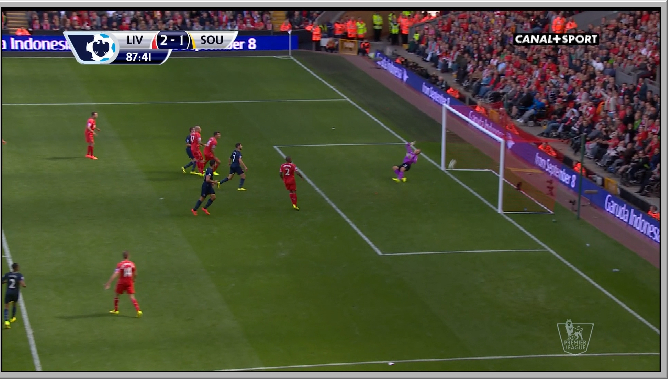 لیورپول 2-1 ساوتهمپتون. آخر شانس :)