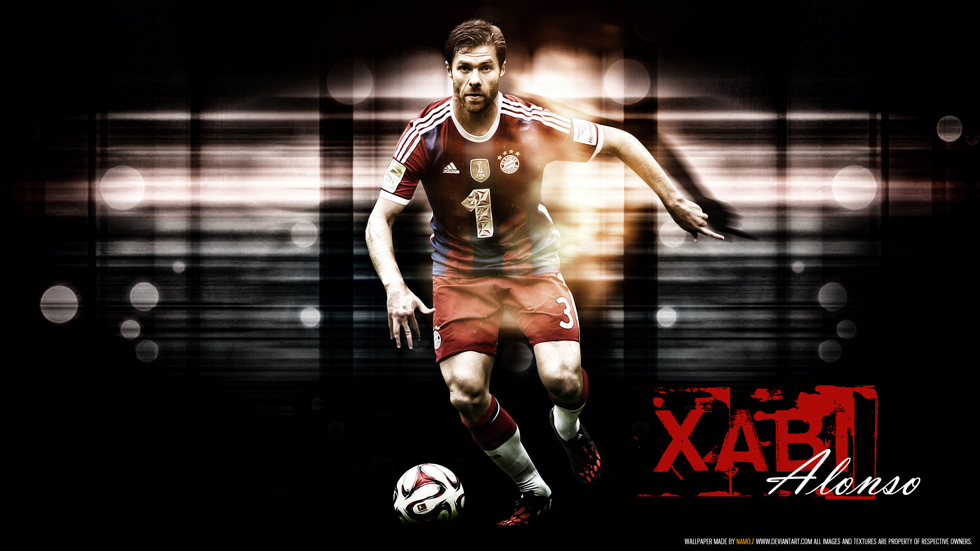 Xabi Alonso Bayern Munich 2014-15 Wallpaper 