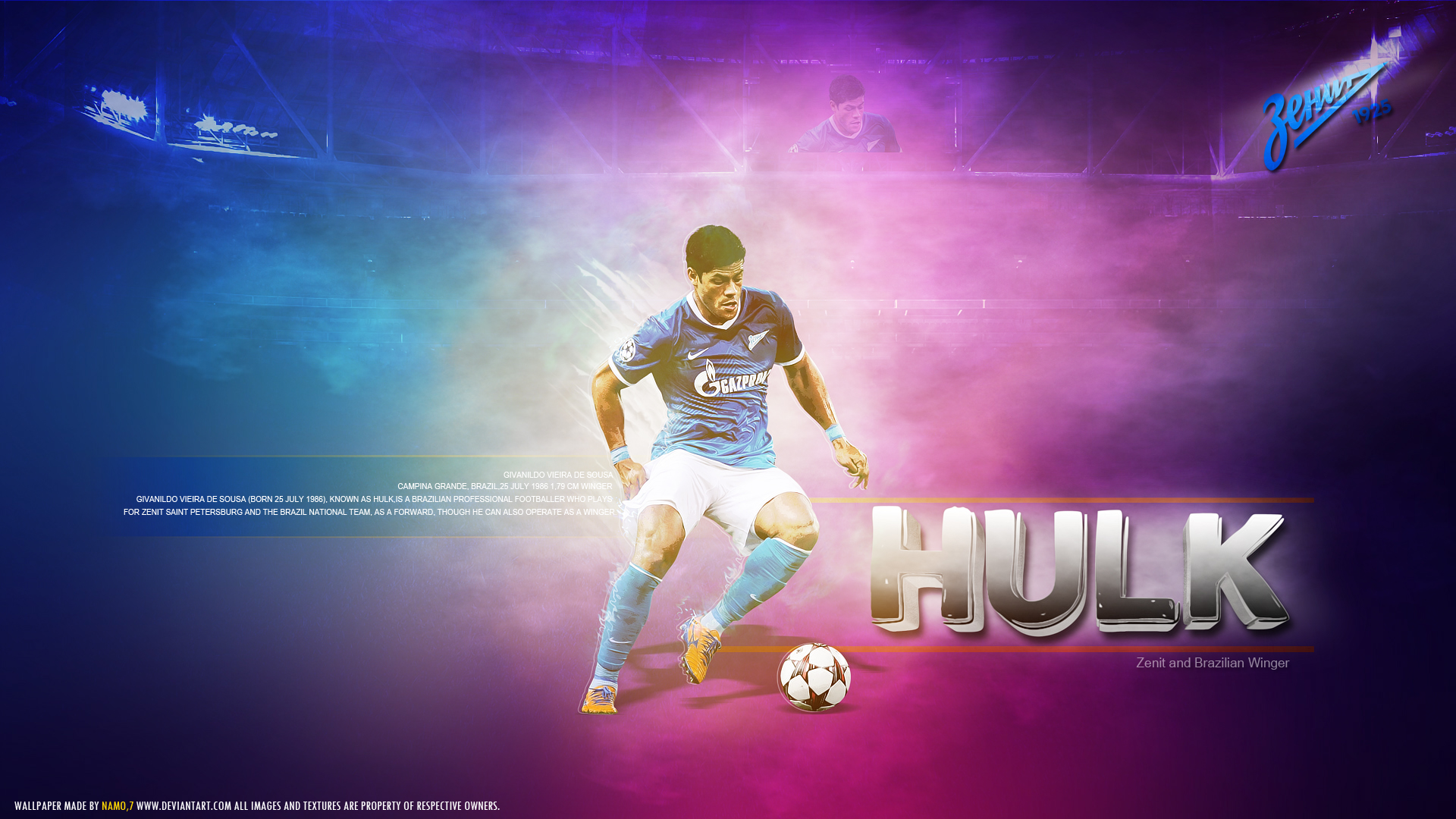 Hulk Zenit 2014-15 Wallpaper