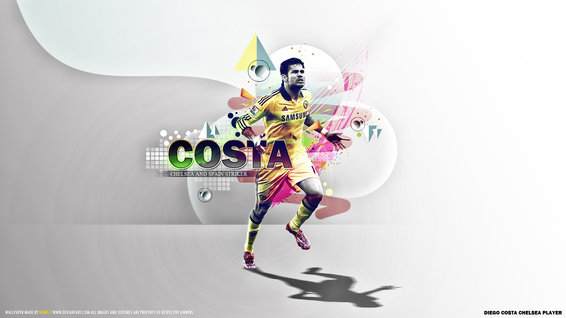Diego Costa Chelsea 2014-2015 New Wallpaper