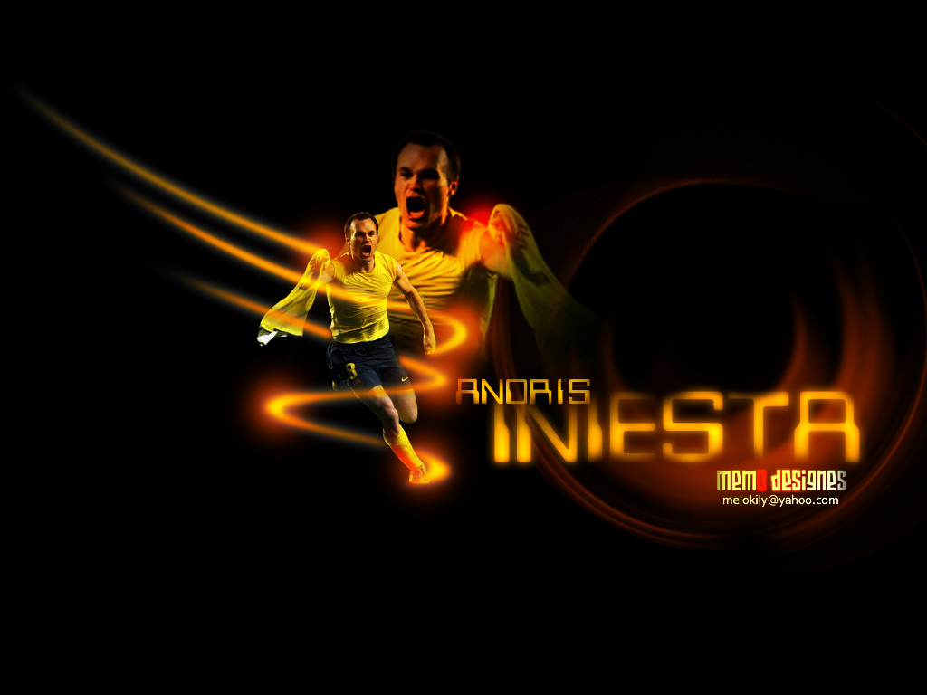 Andres Iniesta Goal To Chelsea Wallpaper