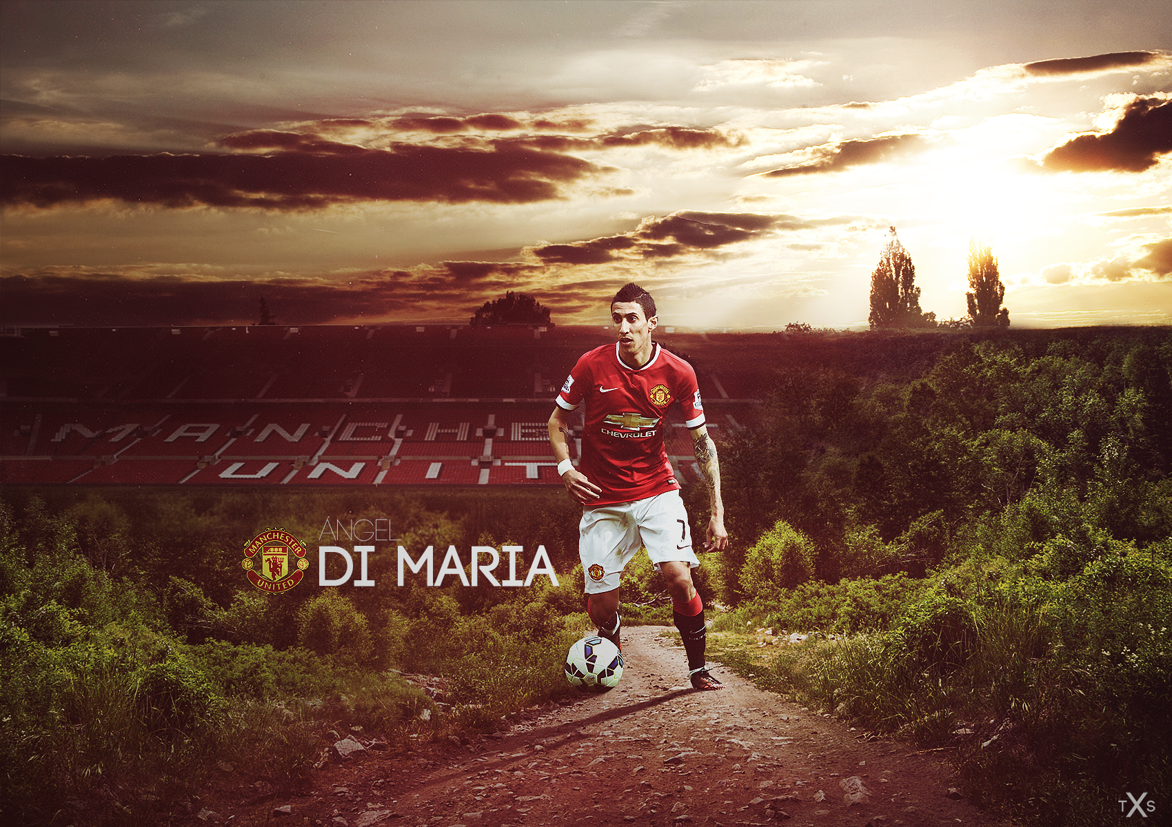 Angel Di Maria Manchester United 2014-2015 New Wallpaper