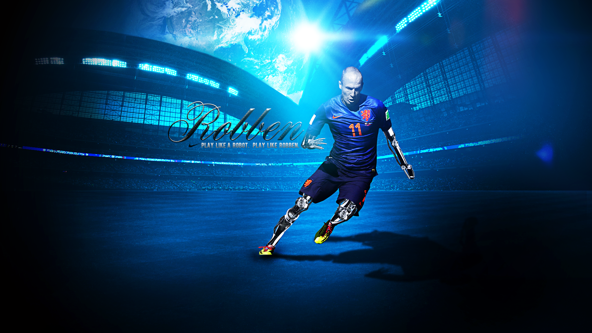 Arjen Robben Netherlands New 2014 Wallpaper
