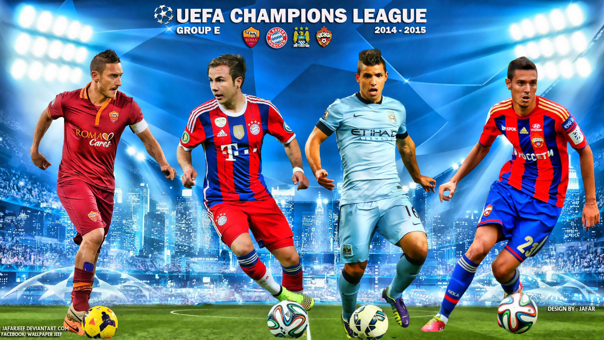 Champions League 2014-2015 Group E Wallpaper