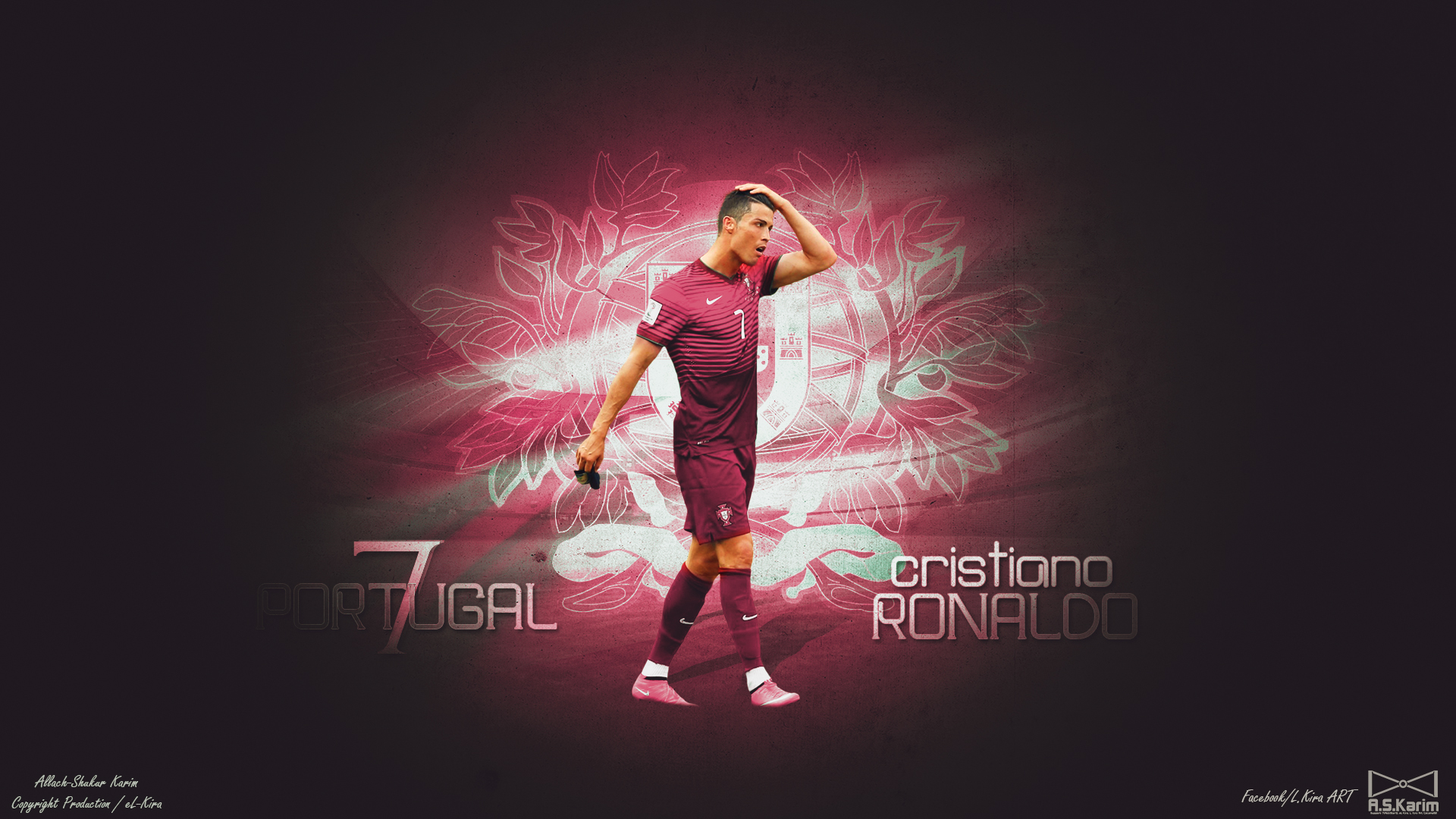 Cristiano Ronaldo Portugal New 2014 Wallpaper