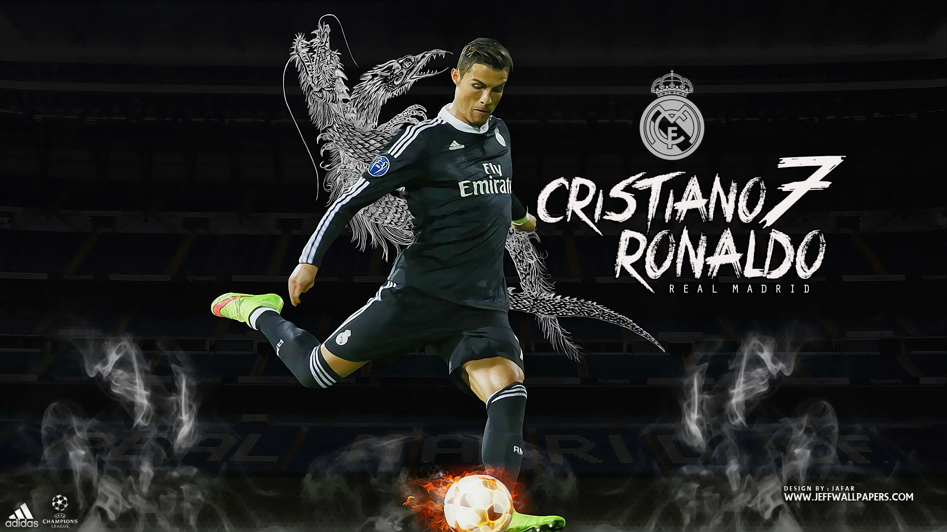 Cristiano Ronaldo UEFA Champions League 2014-15 Wallpaper