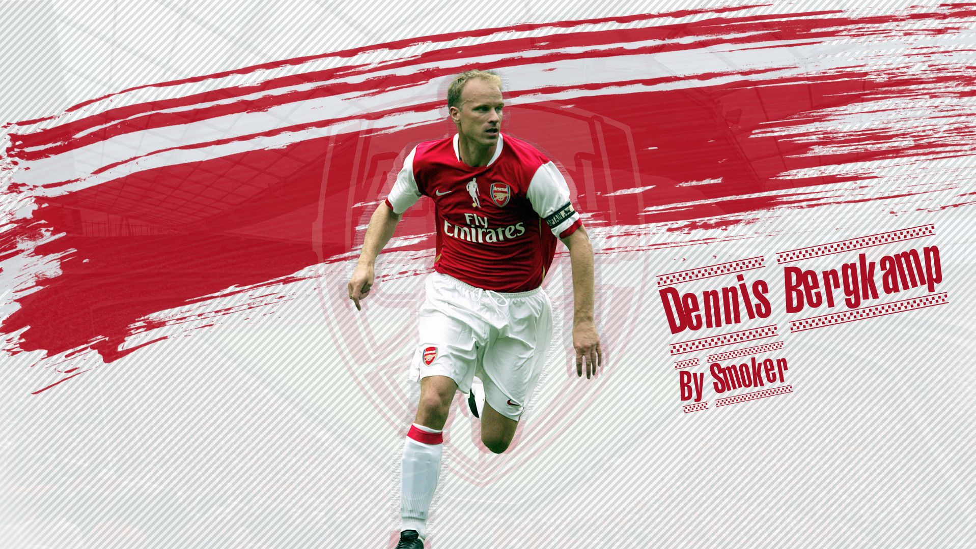 Dennis Bergkamp Arsenal Legend Wallpaper
