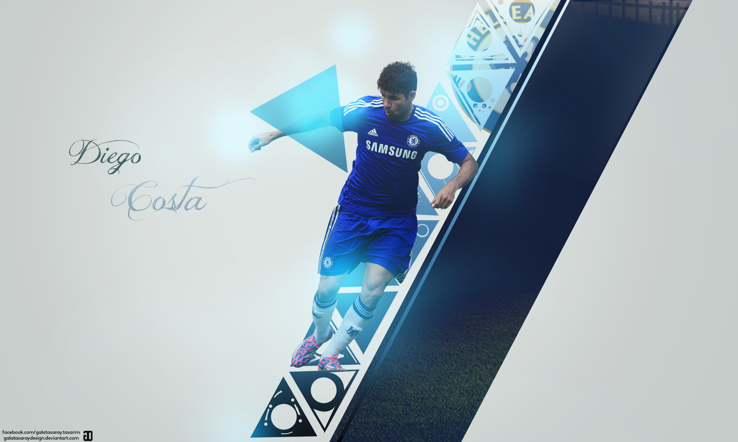 Diego Costa Chelsea 2014-2015 Wallpaper