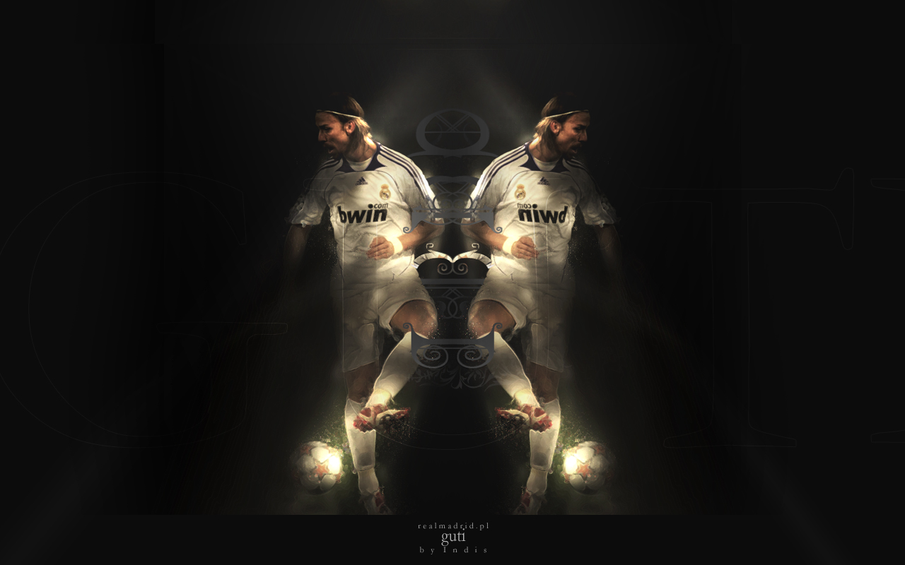 Guti Real Madrid Legend Wallpaper