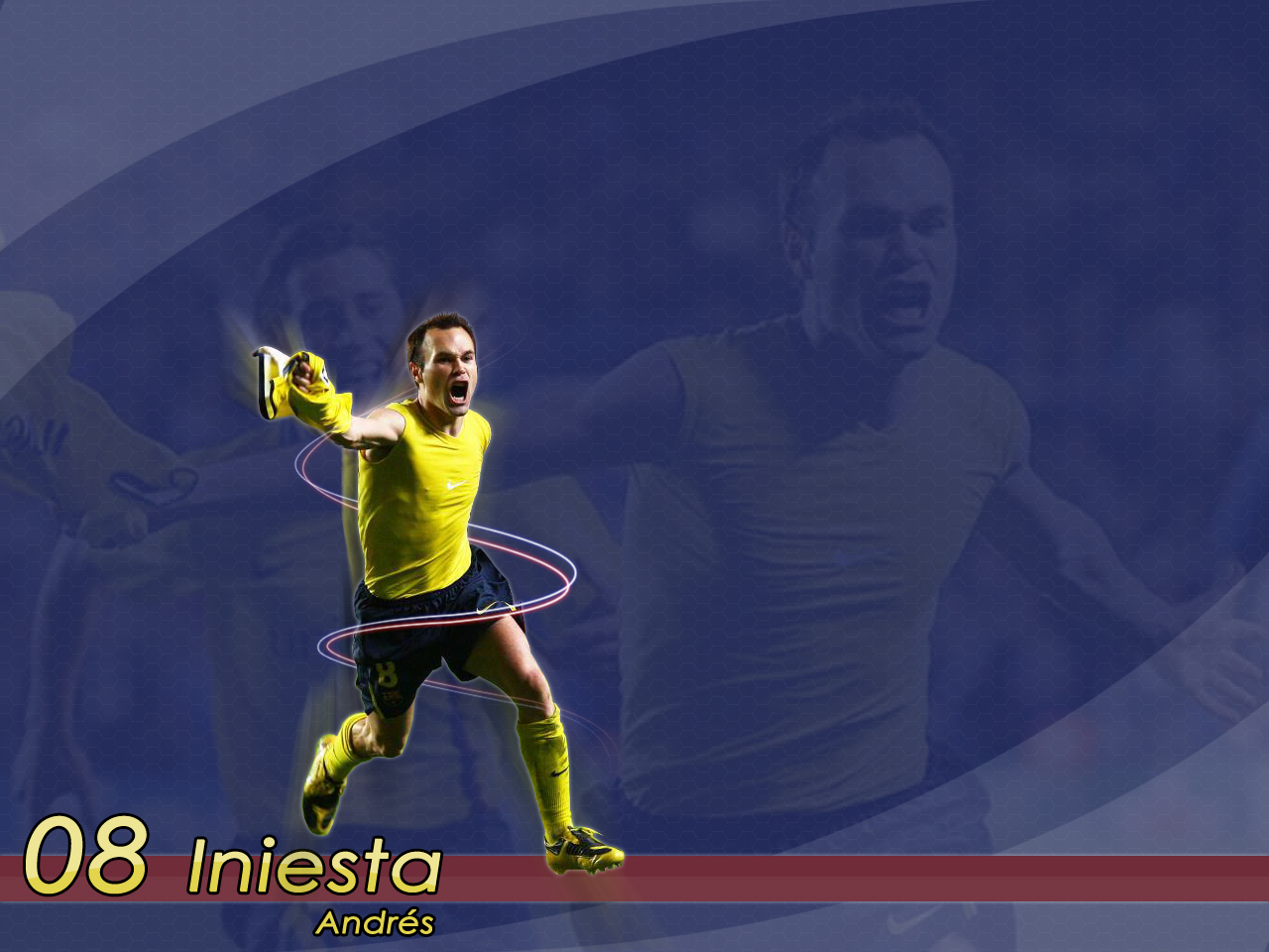 Andres Iniesta Goal To Chelsea Wallpaper