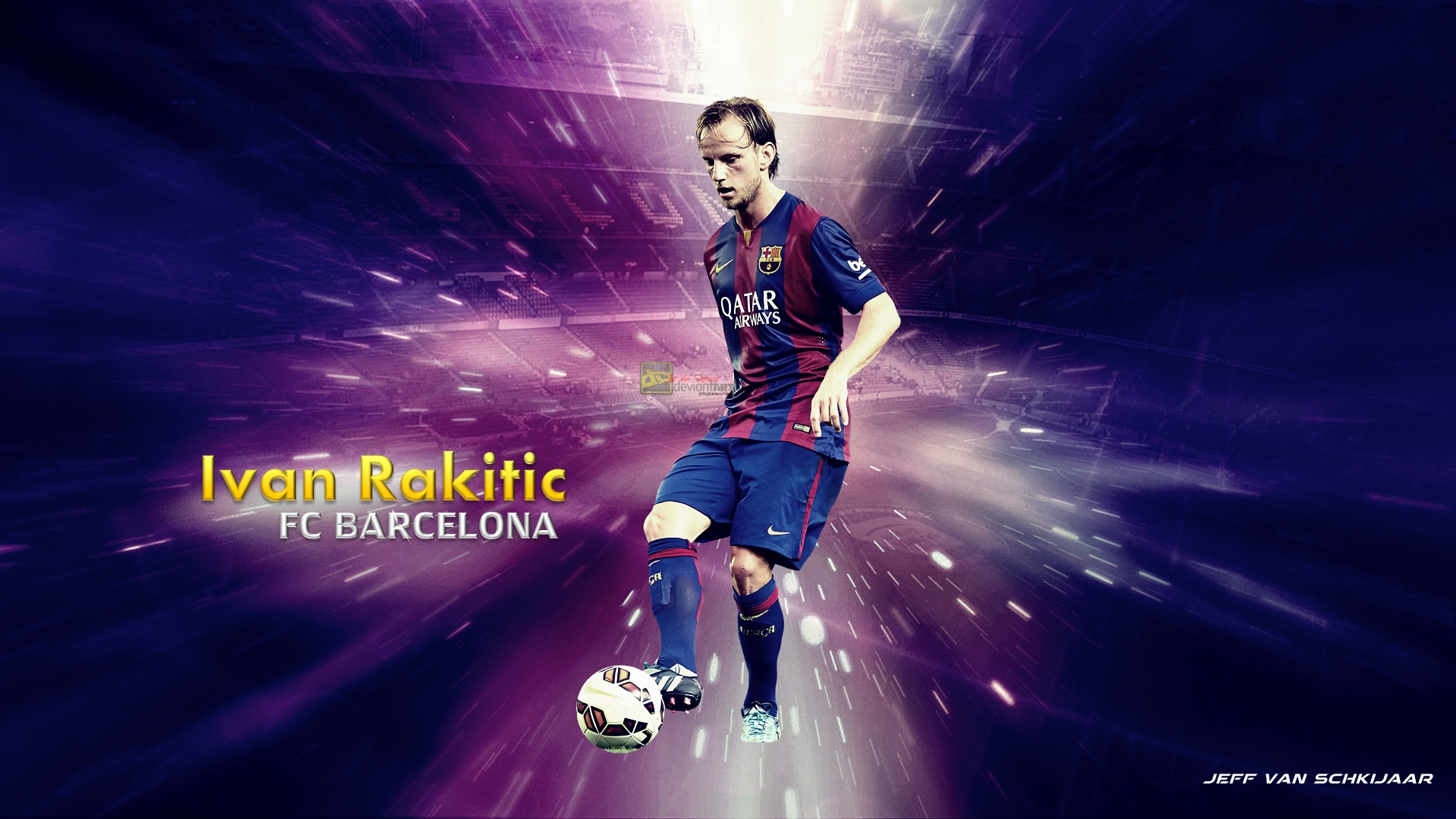 Ivan Rakitic  Barcelona 2014-15 Wallpaper