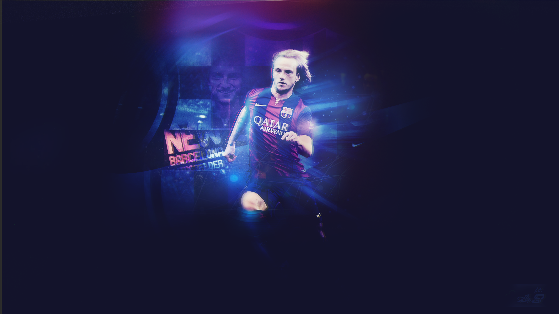 Ivan Rakitic  Barcelona 2014-15 Wallpaper