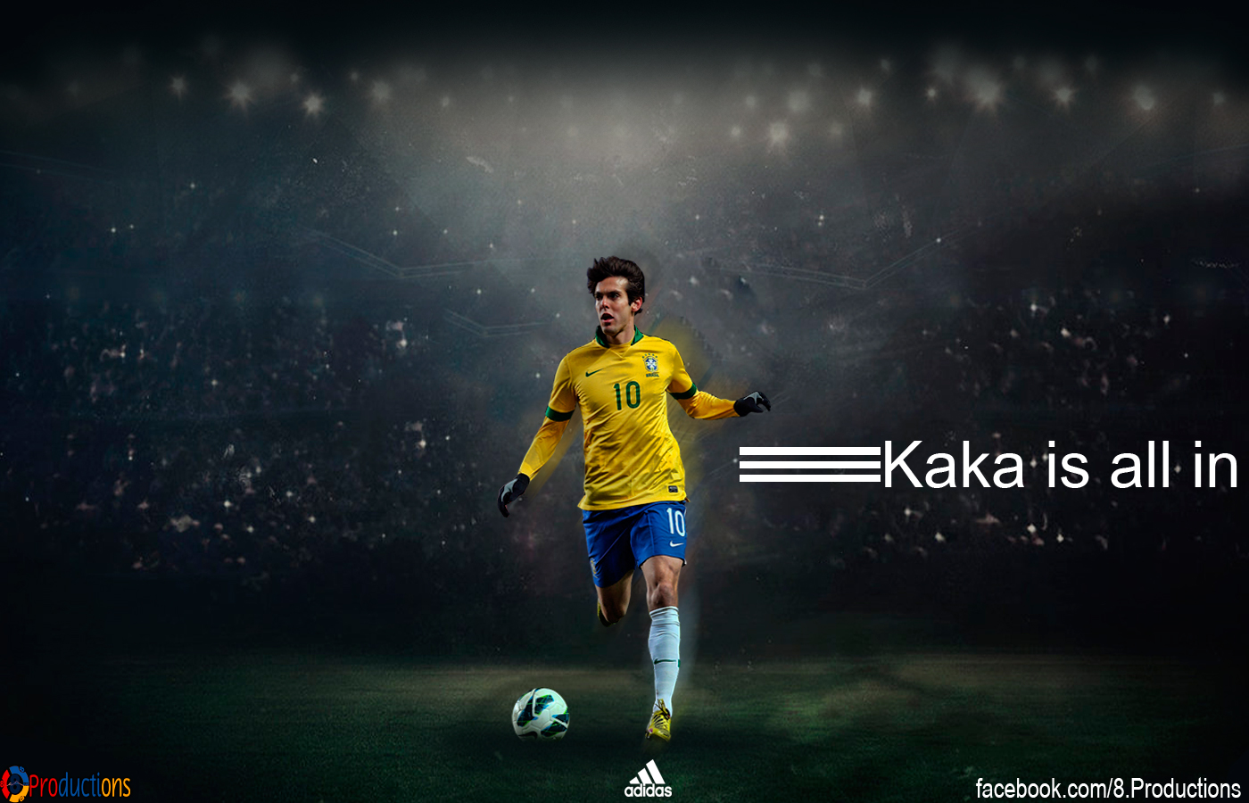 Ricardo Kaka Adidas Brazil Wallpaper