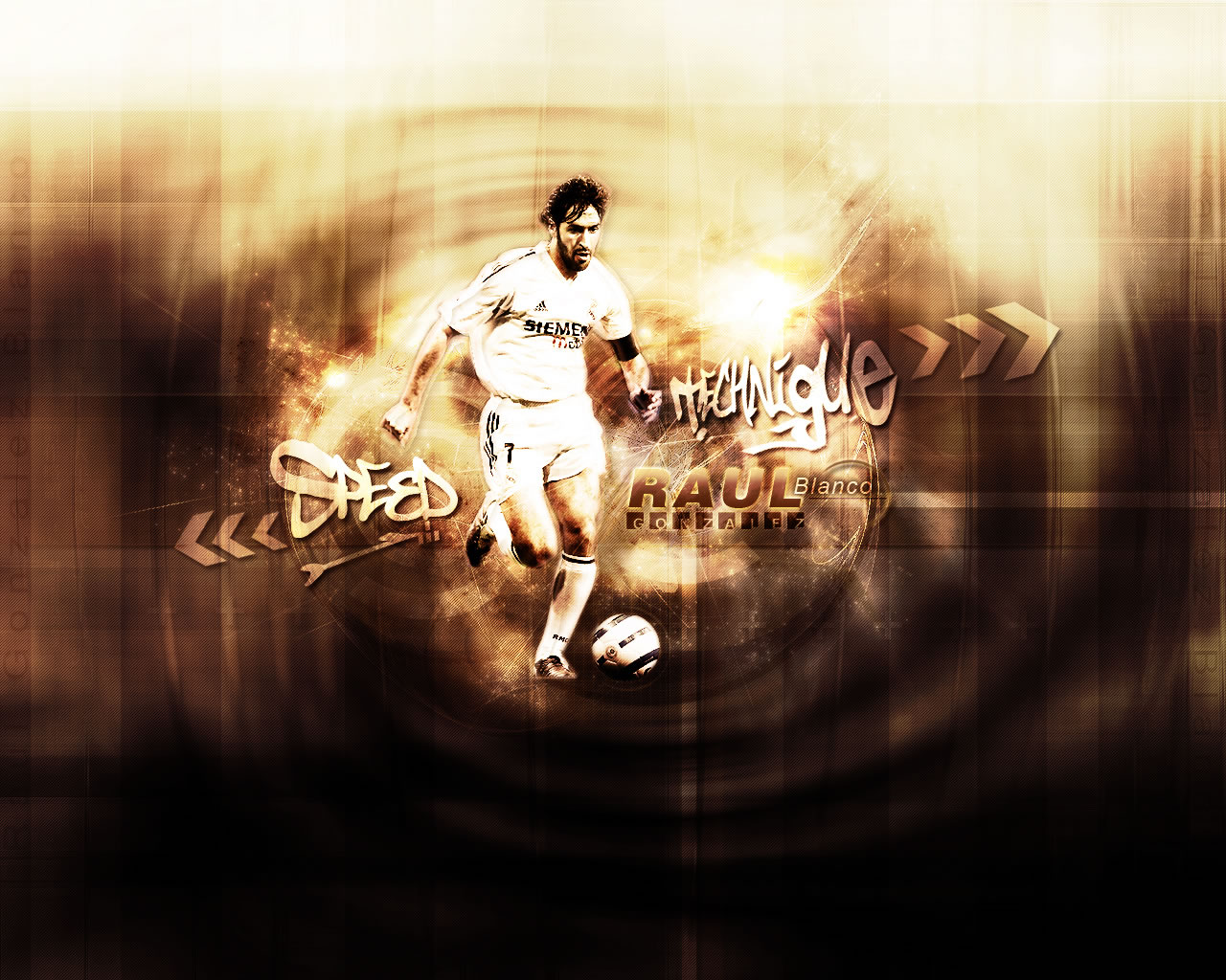 Raul Gonzalez Real Madrid Legend Wallpaper
