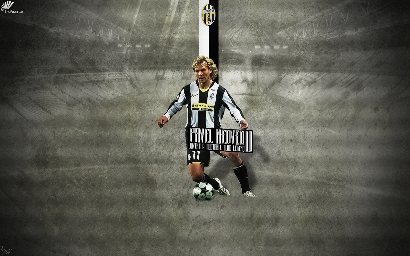 Pavel Nedved Juventus Legend Wallpaper