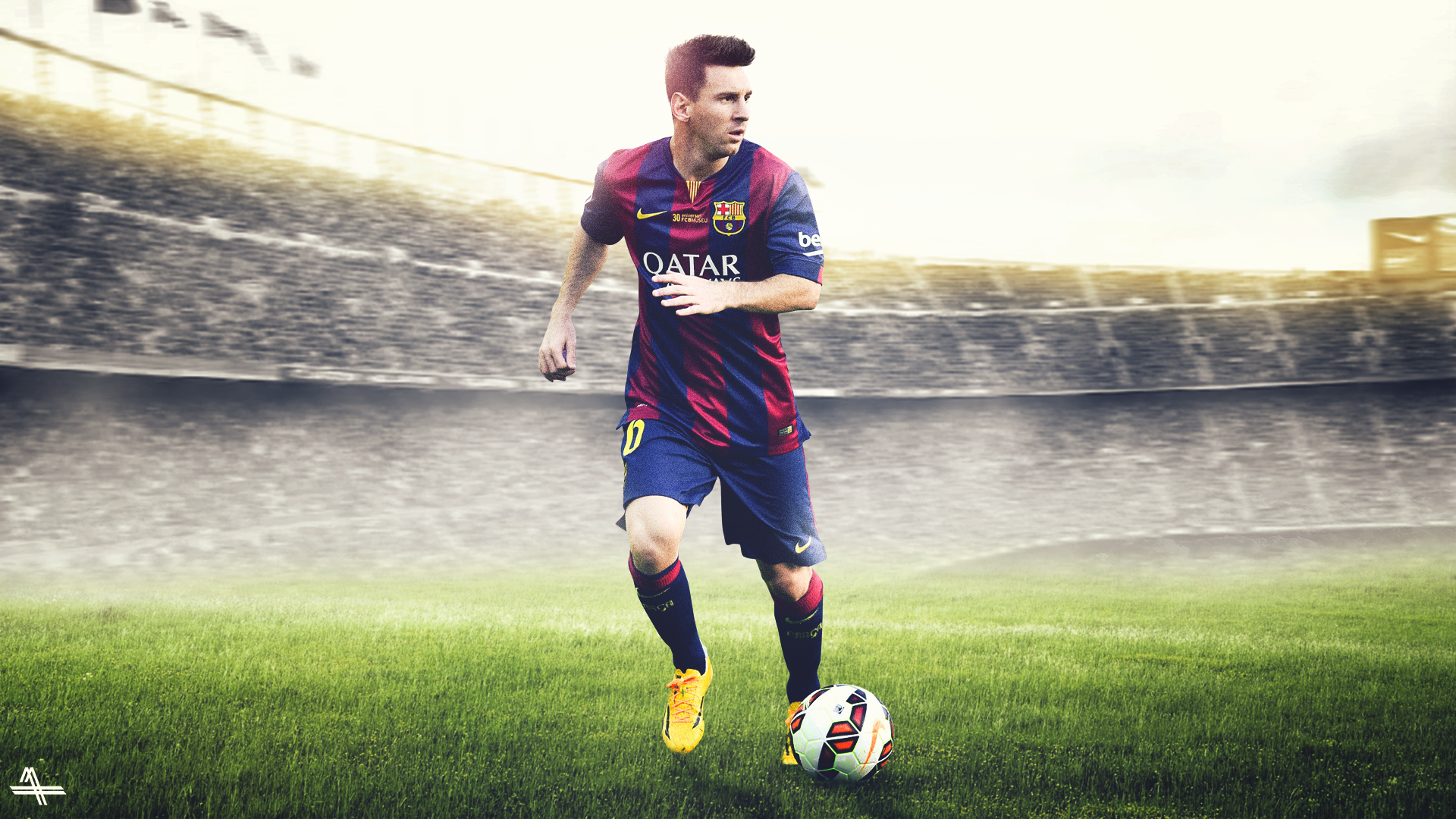 Lionel Messi  Barcelona 2014-15 Wallpaper