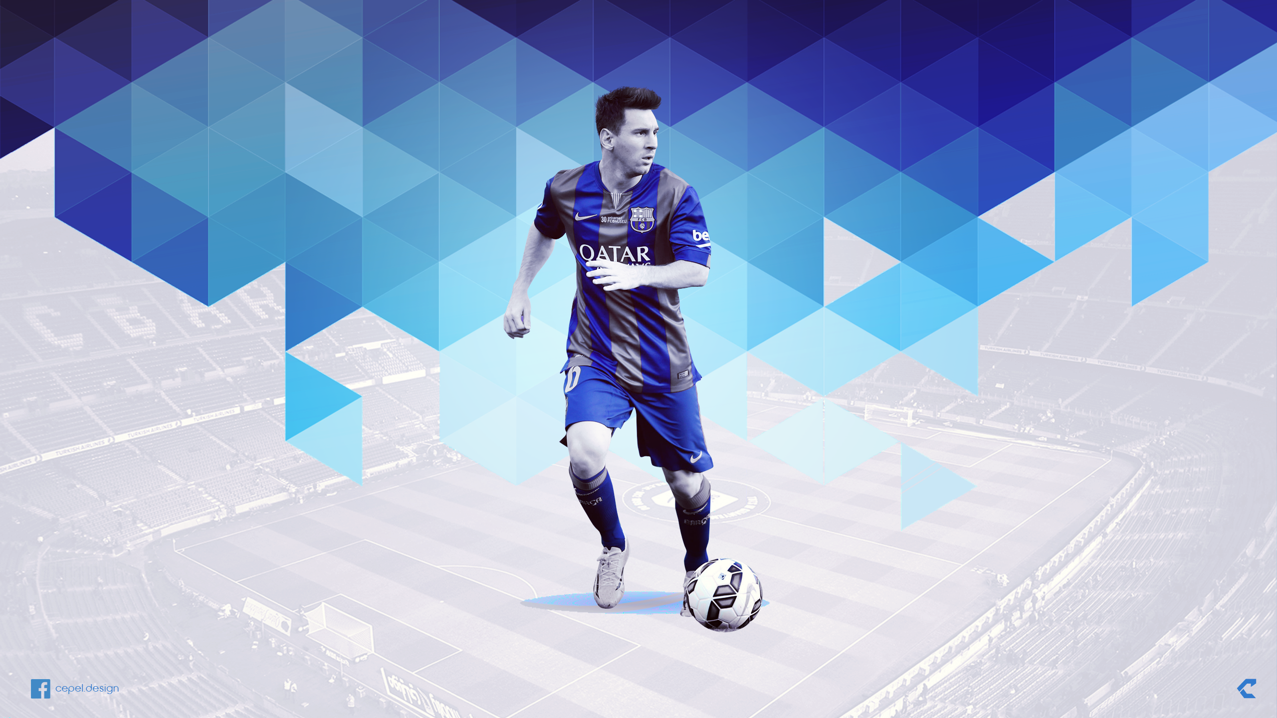 Lionel Messi  Barcelona 2014-15 Wallpaper