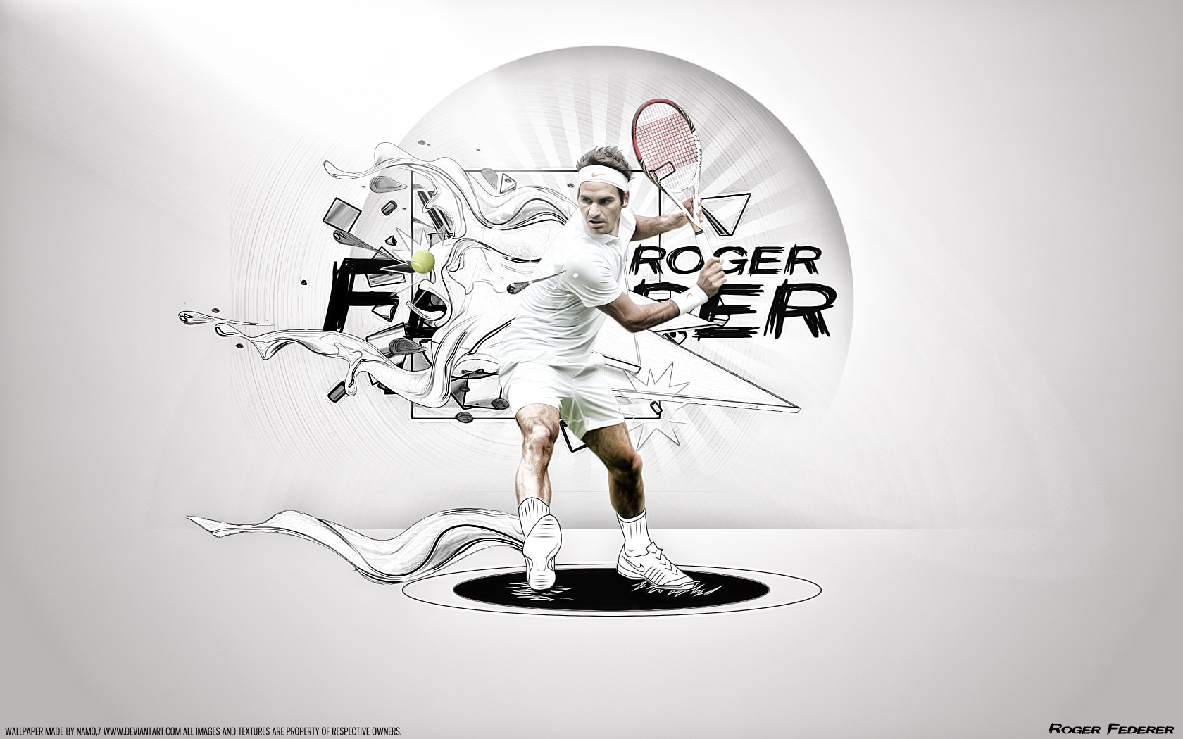 Roger Federer New 2014 Wallpaper