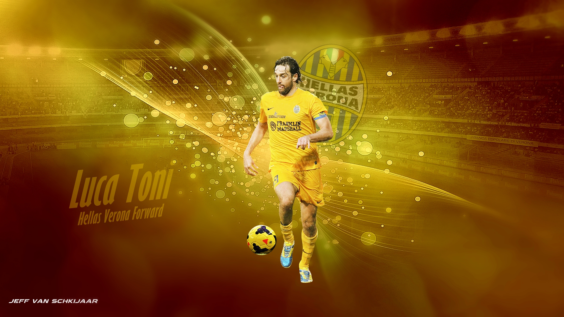 Luca Toni Hellas Verona 2014 Wallpaper