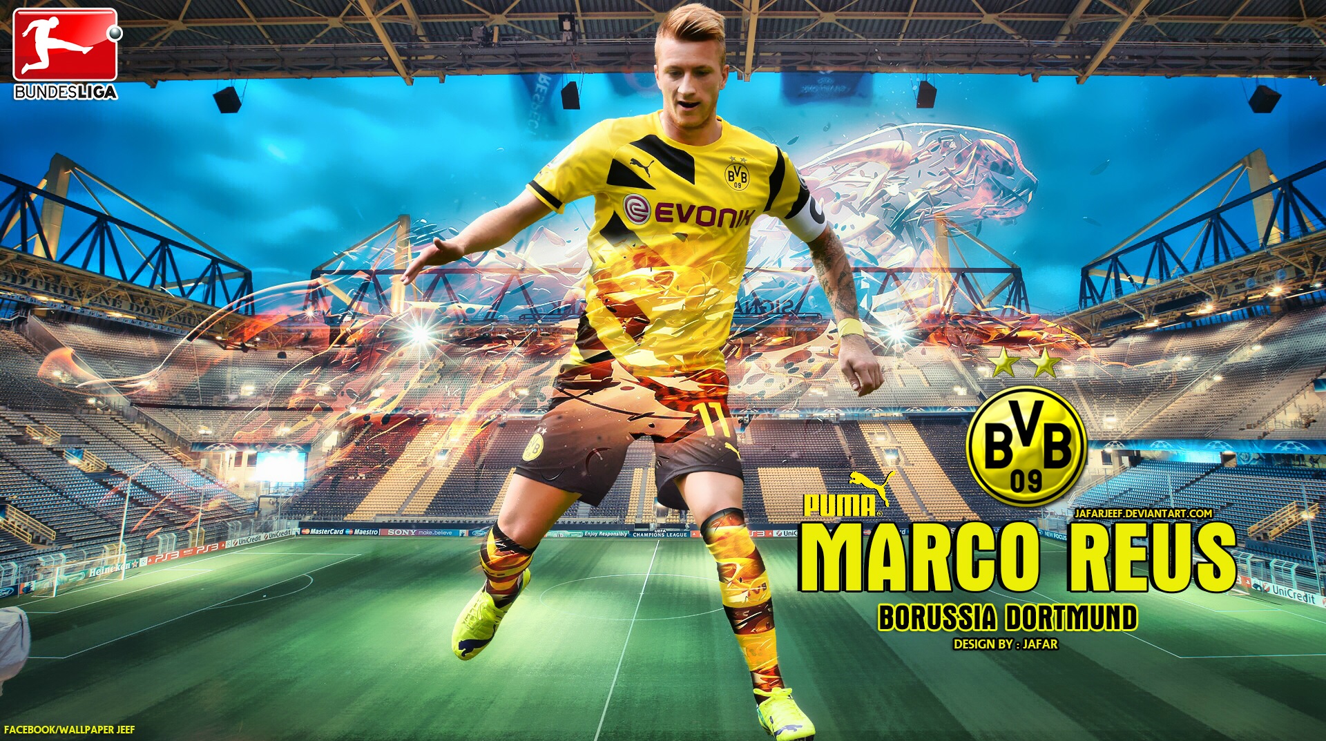 Marco Reus Dortmund 2014-15 Wallpaper
