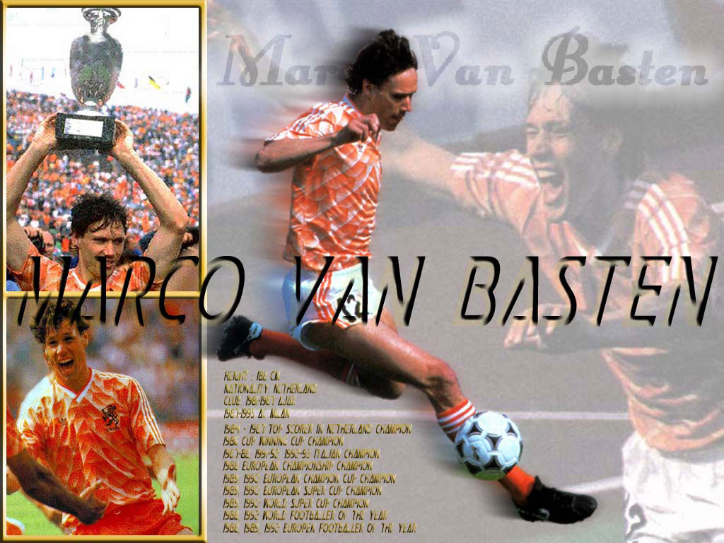 Marco Van Basten Netherlands Legend Wallpaper
