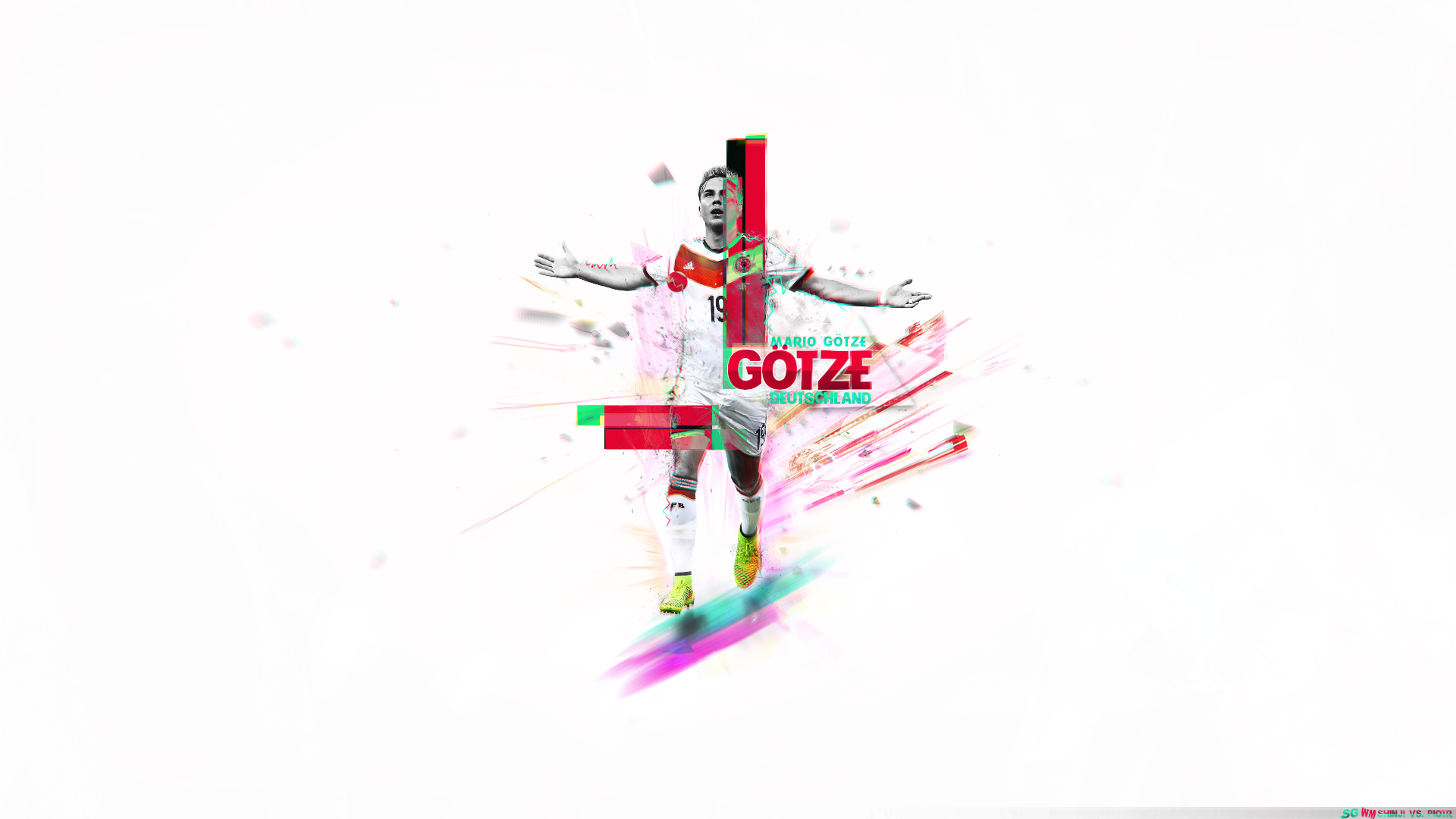 Mario Gotze Germany National Team 2014 Wallpaper