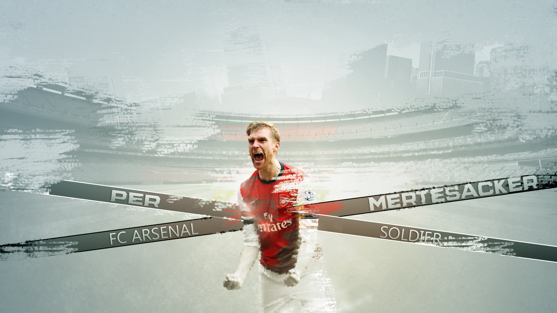 Per Mertesacker Gunners Captain Wallpaper