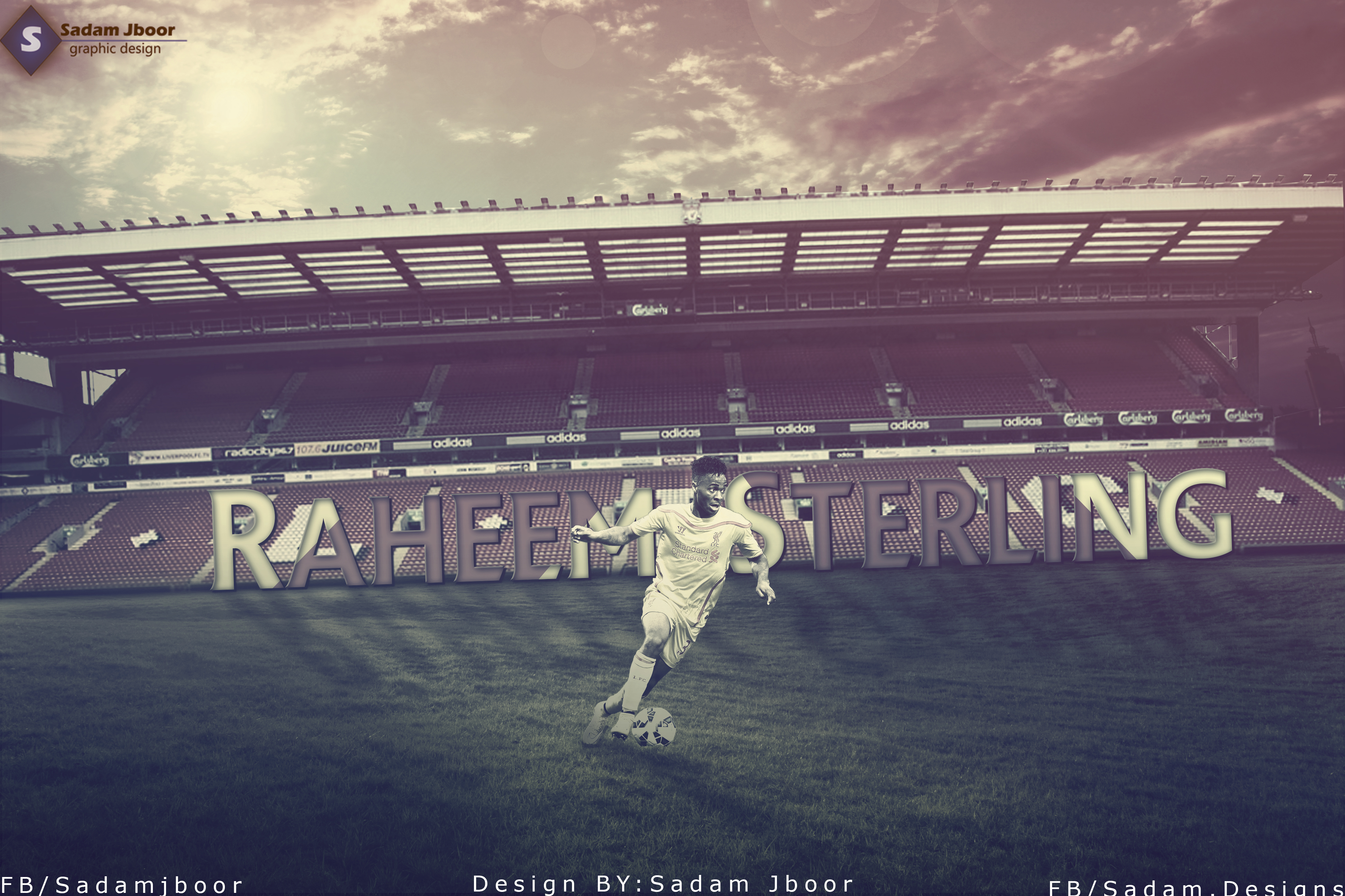 Raheen Sterling Liverpool 2014-15 Wallpaper