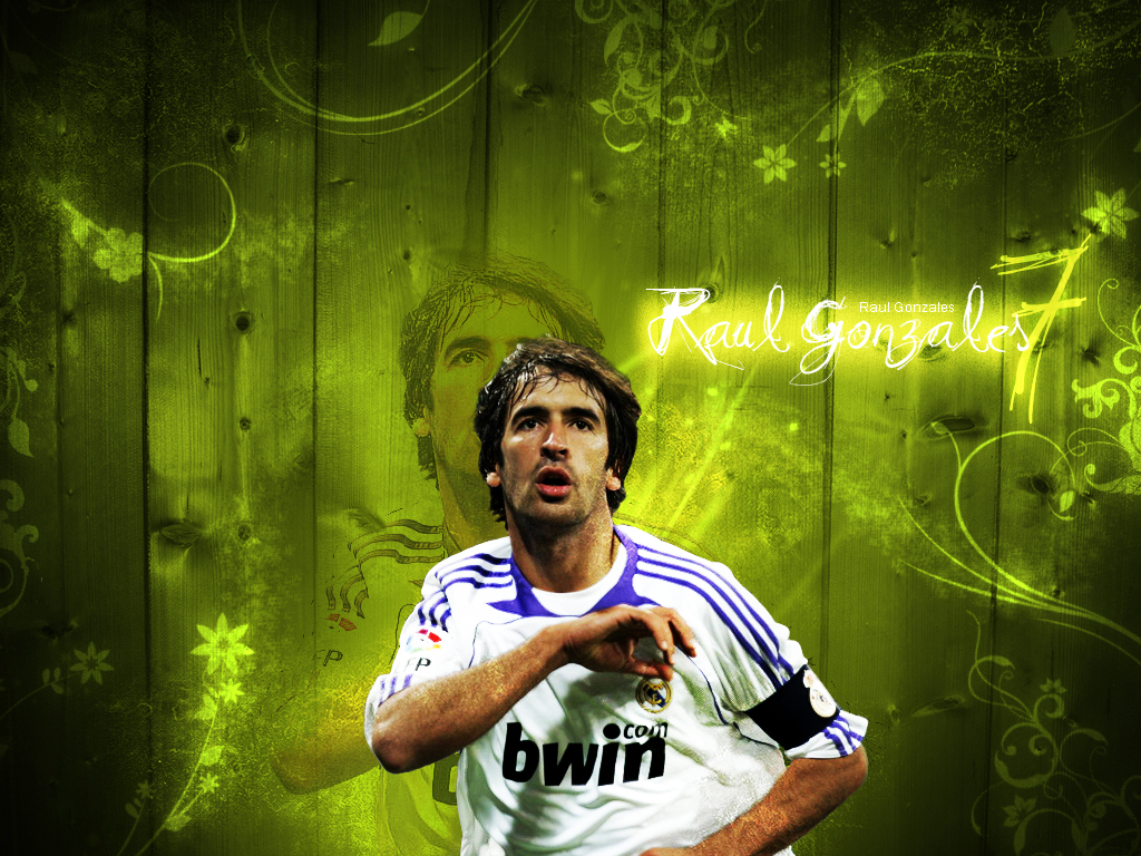 Raul Gonzalez Real Madrid Legend Wallpaper