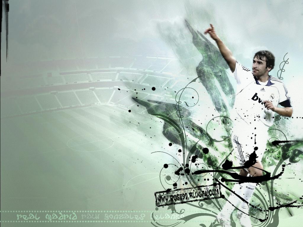 Raul Gonzalez Real Madrid Legend Wallpaper