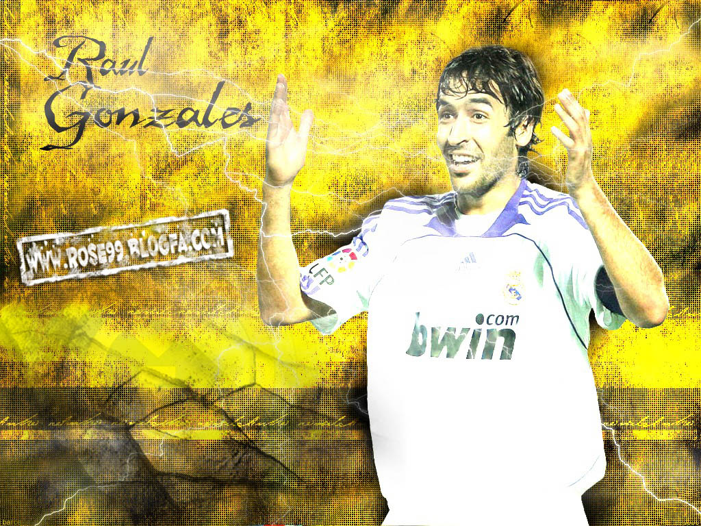 Raul Gonzalez Real Madrid Legend Wallpaper