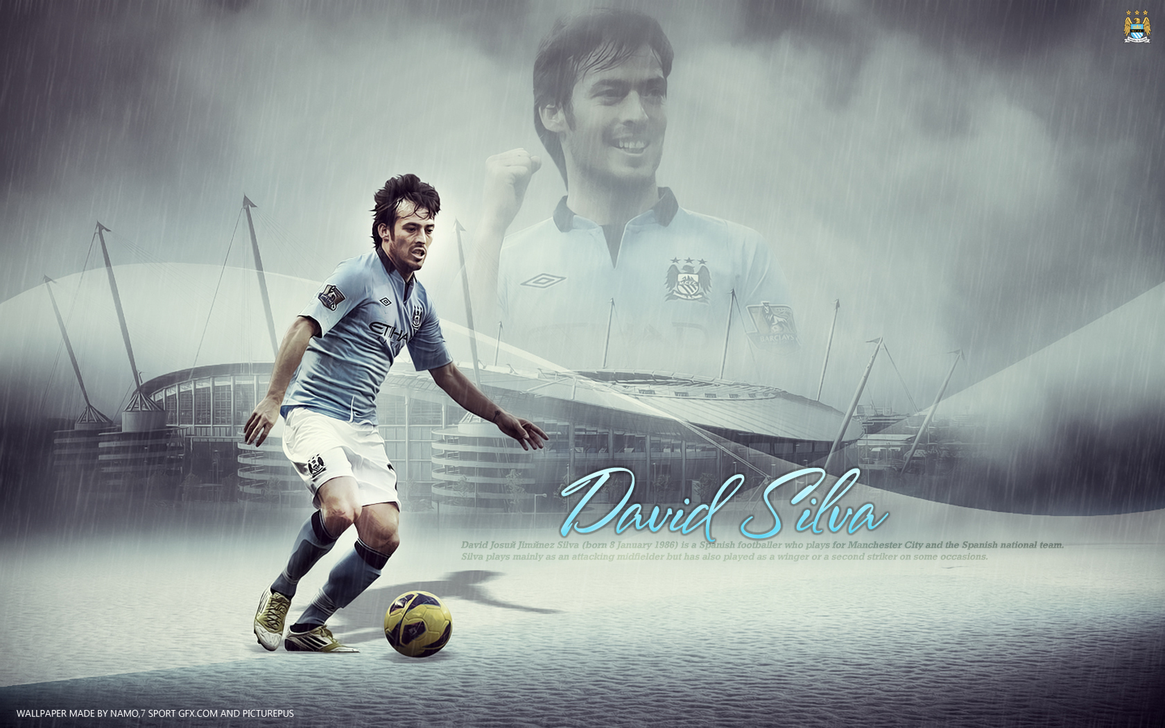 David Silva  Manchester City Wallpaper