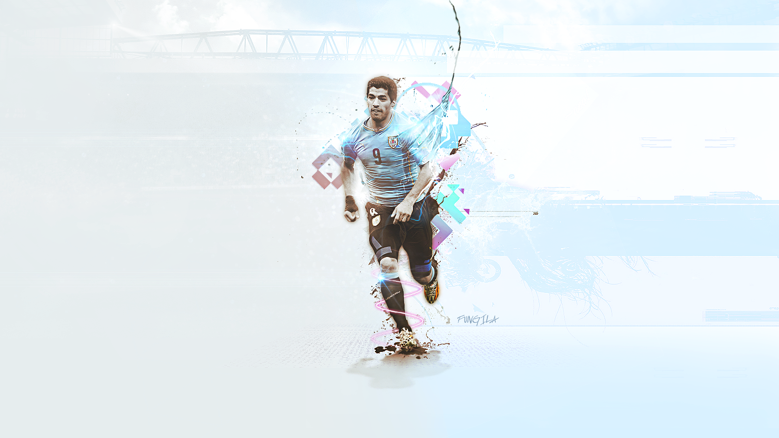 Luis Suarez Uruguay New 2014 Wallpaper
